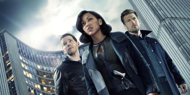 I tre protagonisti di Minority Report, da luglio su FOX Il cast di Minority Report, la serie tratta dal film di Spielberg