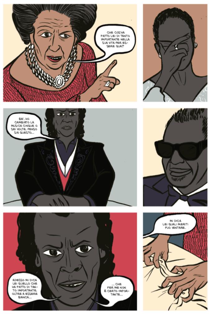 Miles Davis alla Casa Bianca rivendica l'origine nera del jazz La cena alla Casa Bianca in onore di Ray Charles
