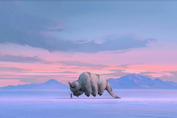 Una prima immagine del live-action La Leggenda di Aang Appa e Aang nel prossimo live-action Netflix