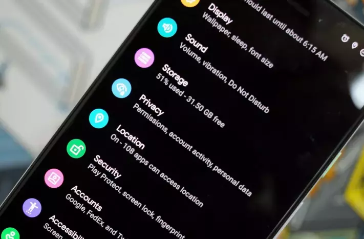 Più di mille app Android ottengono dati dell'utente senza permessi Impostazioni di Android
