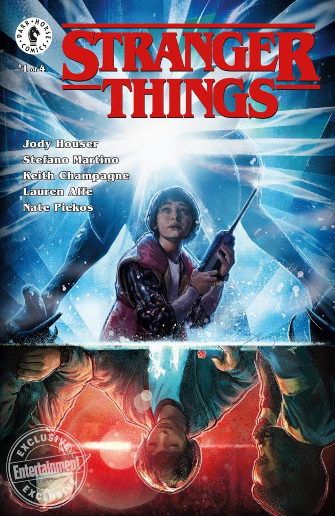 Dark Horse e Netflix hanno lanciato una serie di fumetti che raccontano gli avvenimenti di Hawkins e del Sottosopra La copertina del fumetto ispirato alla serie Stranger Things