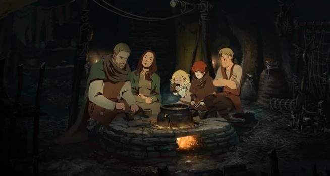Ken Follett's The Pillars of the Earth, ecco il videogioco ispirato al celebre romanzo I protagonisti de I Pilastri della Terra in uno scatto del videogame