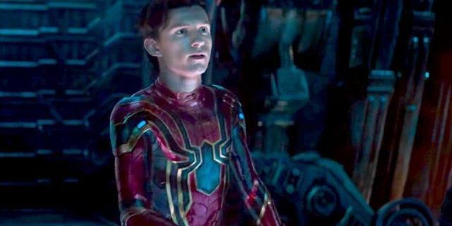 Spider-Man Spider-Man sul set di Avengers: Infinity War