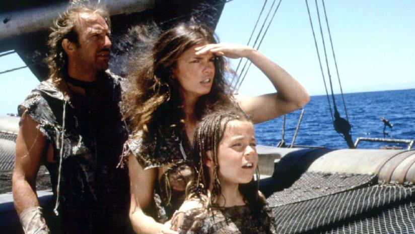 Qual è il significato del finale di Waterworld con Kevin Costner? Una scena di Waterworld