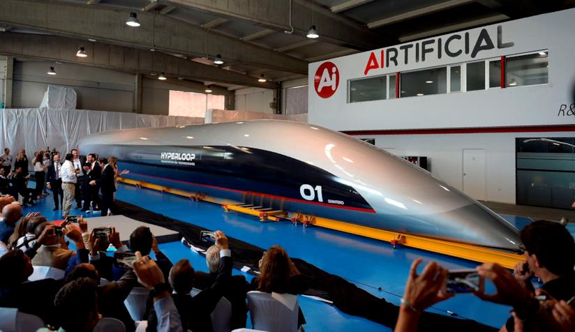Hyperloop TT La presentazione spagnola di Hyperloop TT