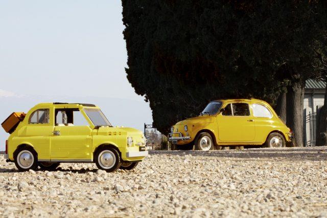 Nuova rappresentazione in scala di LEGO: la Fiat 500 è perfetta! Il nuovo kit Lego Creator Expert rappresenta il modellino della Fiat 500