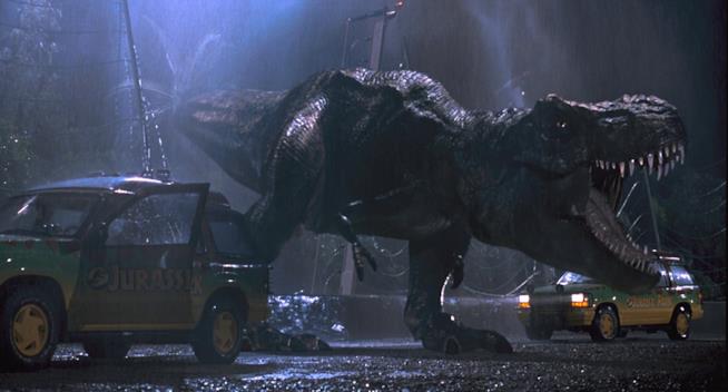 Un laboratorio russo clonerà gli animali estinti, come in Jurassic Park Il T-Rex in una delle scene più famose di Jurassic Park
