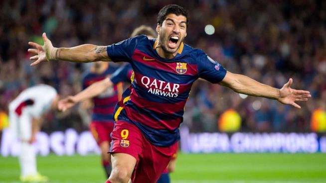Luis Suárez è l'uomo copertina di PES 2018 in Europa Luis Suárez esulta in campo