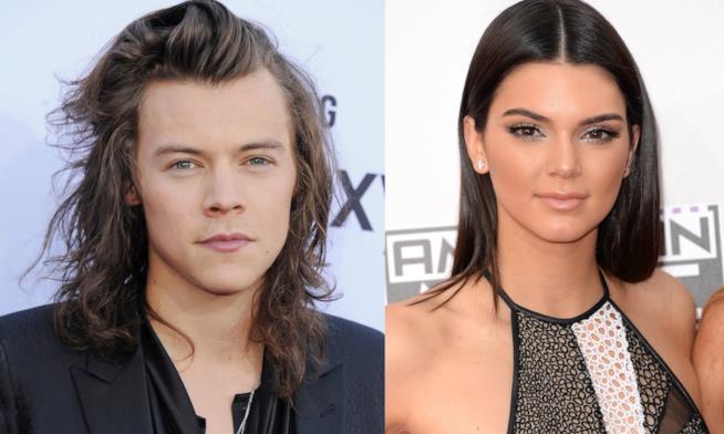 Kendall Jenner e Harry Styles fanno shopping insieme Primo piano di Harry Styles e Kendall Jenner