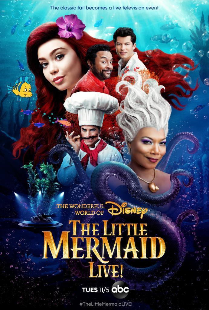 Il poster ufficiale di The Little Mermaid Live! La locandina di The Little Mermaid Live!