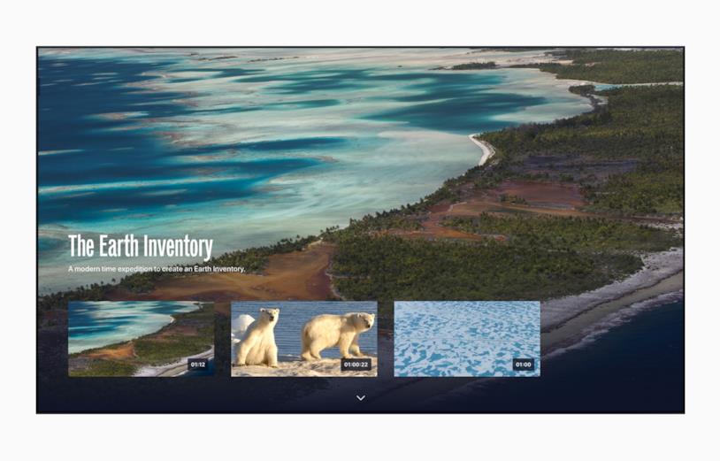 The Explorers è la migliore applicazione del 2019 per Apple TV secondo Apple L'app The Explorers in esecuzione su Apple TV