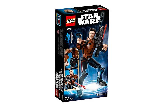 Box del set di LEGO Holo Buildable Figure Dettagli della confezione del set di LEGO Han Solo Buildable Figure