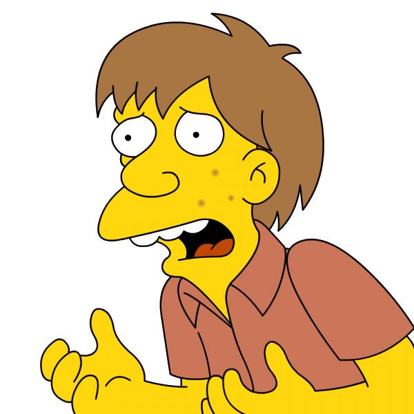 Jeremy Freedman dei Simpson Il ragazzo del fast-food dei Simpson