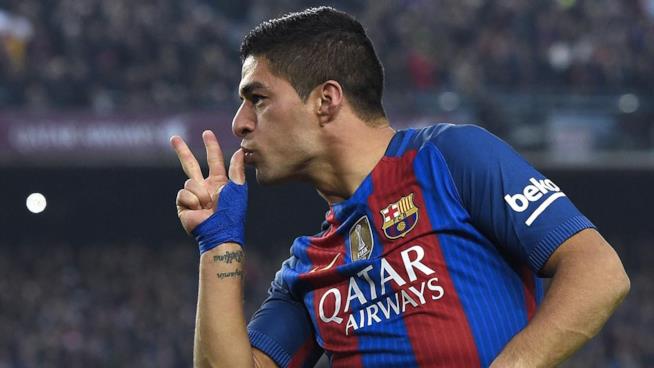 PES 2018, ecco i migliori calciatori del calcio Konami Luis Suarez in campo