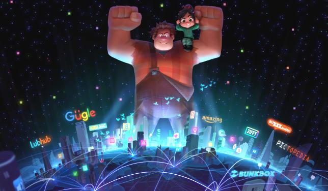 Ralph spaccatutto 2 Ralph e Vanellope nella rete social
