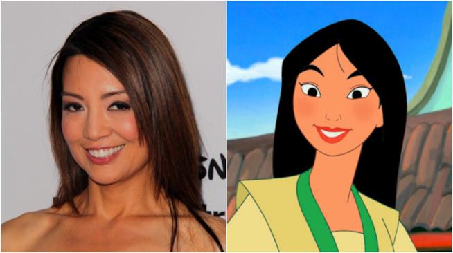Ming-Na Wen parla di Mulan Un collage tra Ming-Na Wen e Mulan