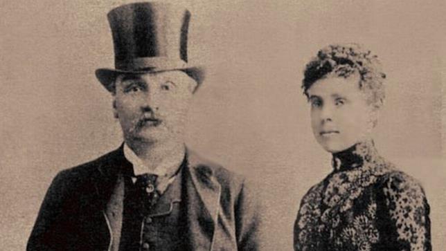 James Maybrick e la moglie James Maybrick e la moglie Florence
