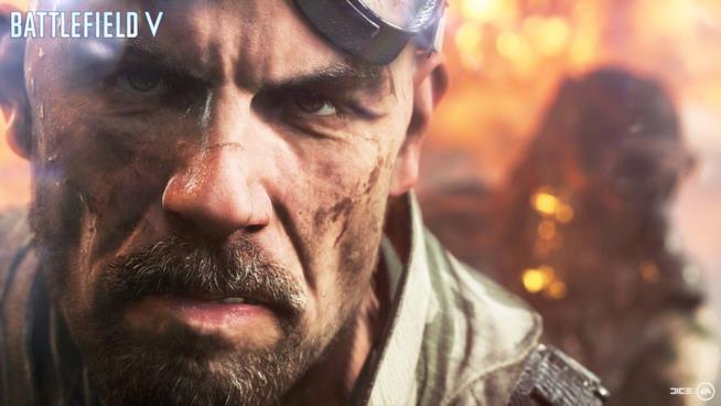 Battlefield V ci porta nella Seconda Guerra Mondiale: ecco il primo trailer Uno dei soldati protagonisti di Battlefield V