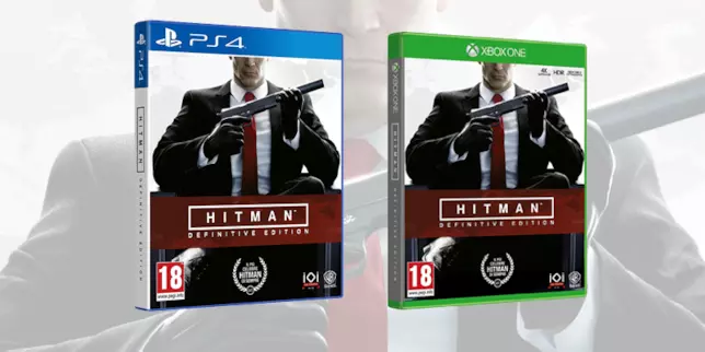 Hitman: Definitive Edition nei negozi dal 18 maggio su PS4 e Xbox One Hitman: Definitive Edition uscirà su PS4 e Xbox One: le boxart