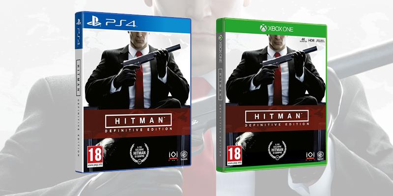 Hitman: Definitive Edition nei negozi dal 18 maggio su PS4 e Xbox One Hitman: Definitive Edition uscirà su PS4 e Xbox One: le boxart