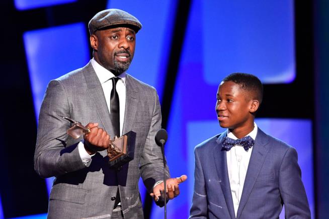 I vincitori degli Spirit Awards 2016 Idris Elba e Abraham Attah agli Spirit Awards 2016