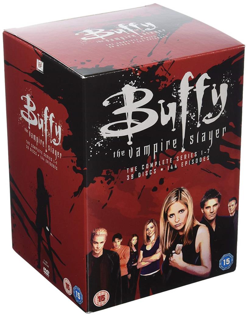 Cofanetto DVD di Buffy the Vampire Slayer - Seasons 1-7 Copertina del cofanetto DVD di Buffy the Vampire Slayer