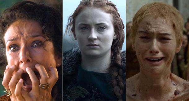 Game of Thrones 8, ci saranno molte più morti delle stagioni precedenti Ellaria, Sansa e Cersei in un collage di Game of thrones