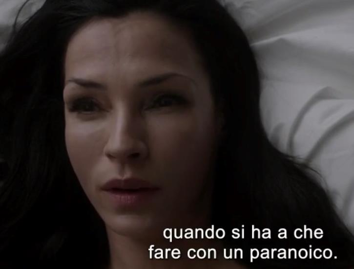 The Blacklist: Redemption The Blacklist: Redemption, una scena in cui Susan parla di Howard
