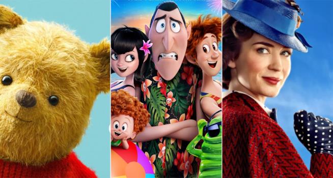 Bambini e ragazzi al cinema: le migliori uscite del 2018 Winnie Pooh, Drac e famiglia e Mary Poppins