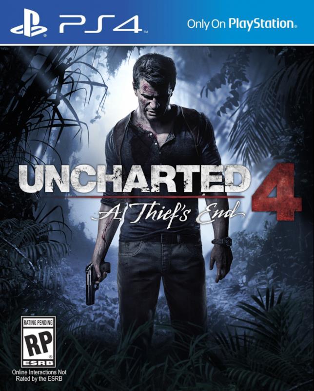 Uncharted 4 boxart