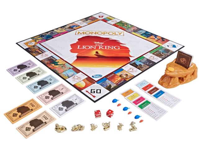 Il Monopoly de Il Re Leone è una vera chicca per i nostalgici Il contenuto del Monopoly de Il Re Leone