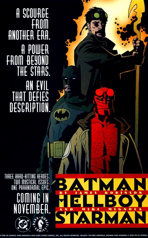 Batman, Hellboy e Starman Immagine di Batman, Hellboy e Starman
