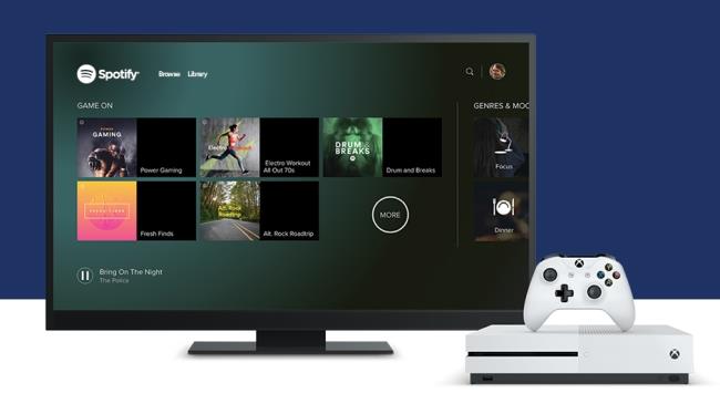 Spotify è disponibile su Xbox One L’App di Spotify integrata su Xbox One