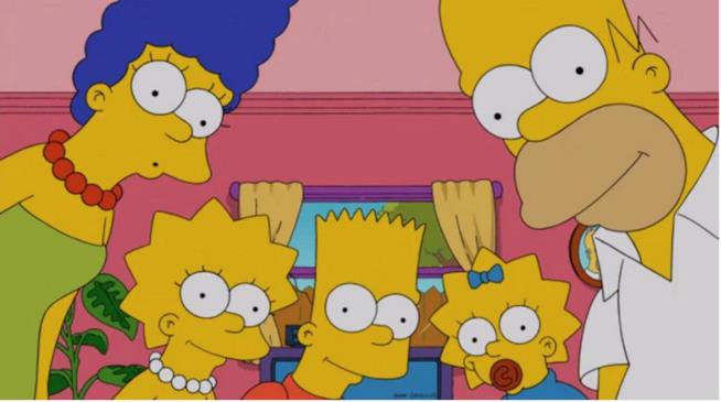 I Simpson hanno predetto molti eventi futuri In foto Marge, Lisa, Bart, Maggie e Homer