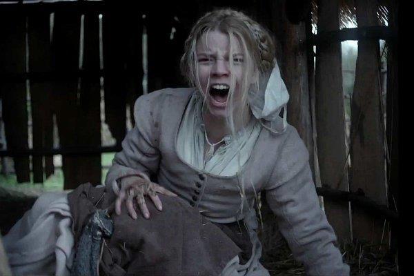 Film horror the witch Thomasin in The Witch
