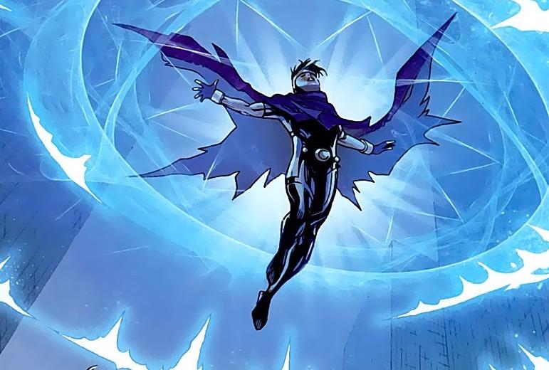 Wiccan mostra il suo potere Wiccan mostra a tutti la grandezza del suo potere