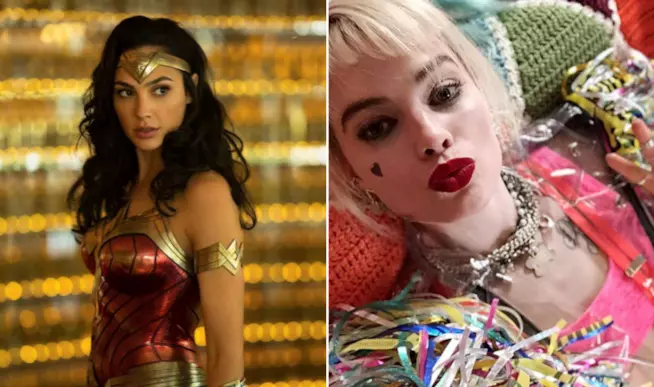 Novità su Birds of Prey e Wonder Woman 1984 Collage tra Wonder Woman e Harley Quinn