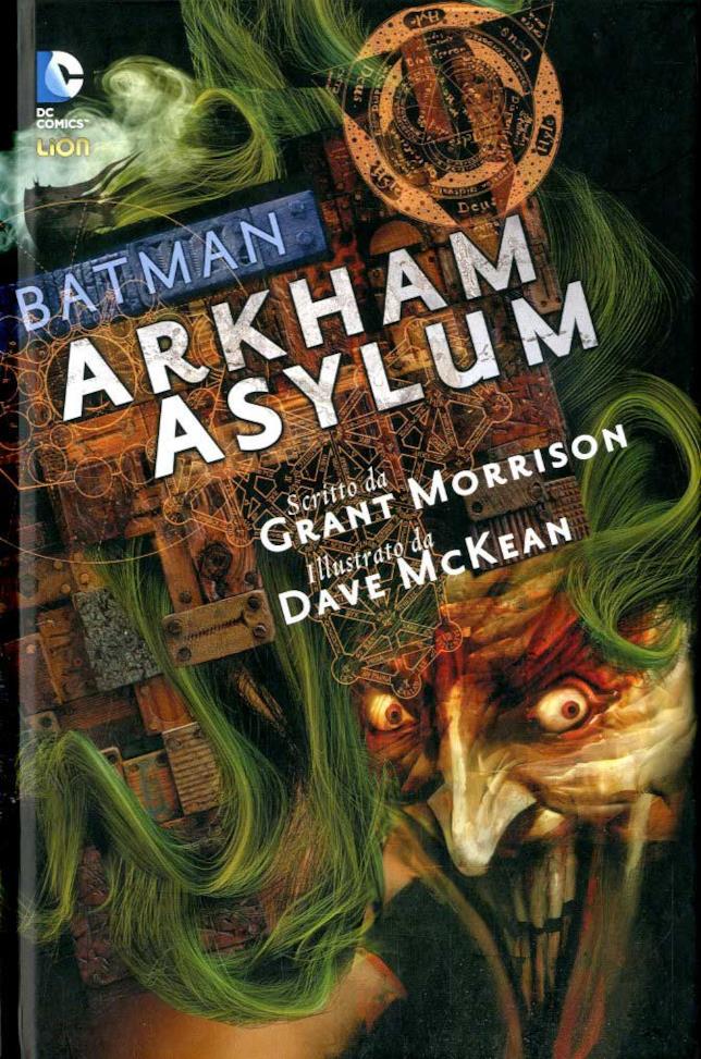 L'Edizione Absolute di Arkham Asylum Copertina di Arkham Asylum versione Lion Comics