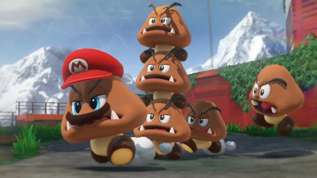 Dark Souls Odyssey, la parodia tra Super Mario Odyssey e Dark Souls Mario in versione Fungo