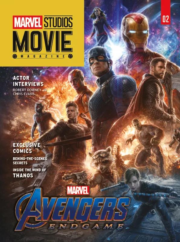 Avengers: Endgame, da una cover del magazine ufficiale uno sguardo nuovo agli eroi Cover di Marvel Studios Movie Magazine dedicata ad Avengers: Endgame