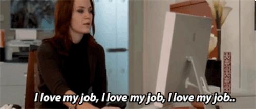 Il diavolo veste Prada Il diavolo veste Prada - GIF Amo il mio lavoro