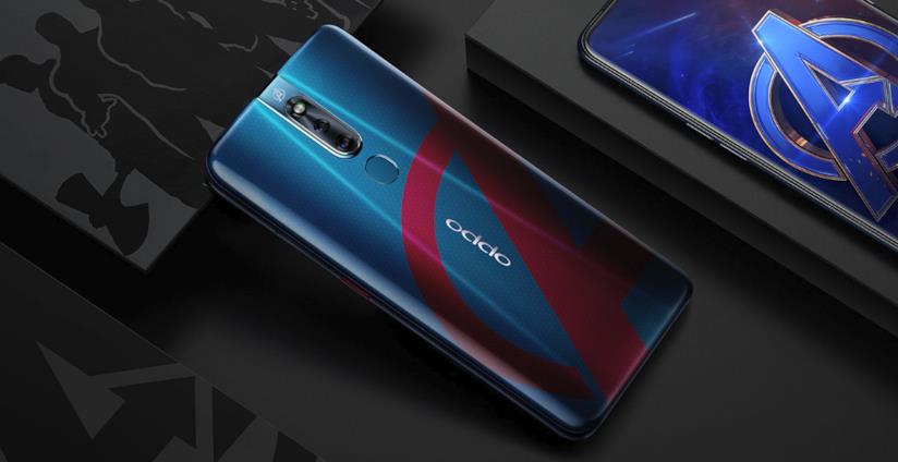 Oppo, disponibile l'edizione Avengers: Endgame del suo F11 Pro Immagine stampa di Oppo F11 Pro Avengers: Endgame Edition
