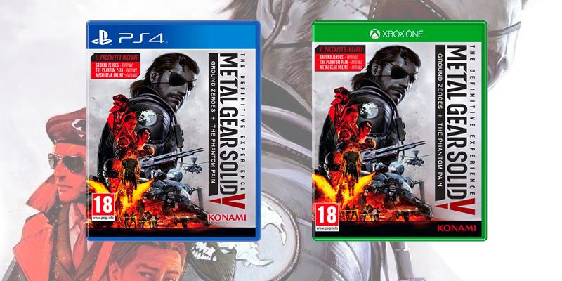 Metal Gear Solid V accoglie Keanu Reeves con delle mod La boxart di Metal Gear Solid V: The Definitive Experience