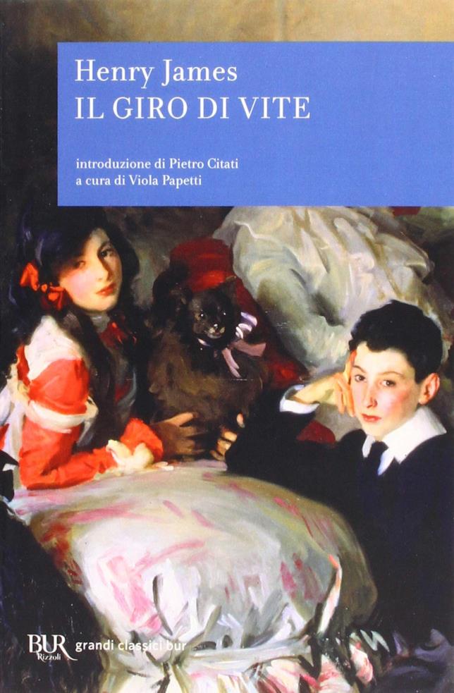 Il giro di vita, romanzo La copertina del libro di Henry James, Il giro di vite