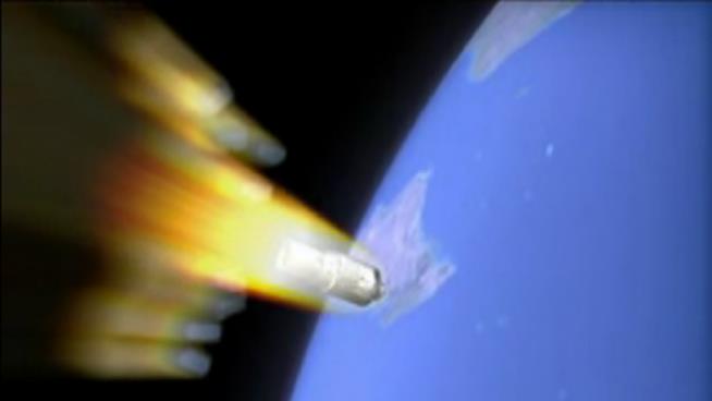 Nessun danno provocato da Tiangong-1: la stazione spaziale è caduta nel Pacifico Una rappresentazione Tiangong-1 prima dell'impatto con l'atmosfera terrestre (CMSE)