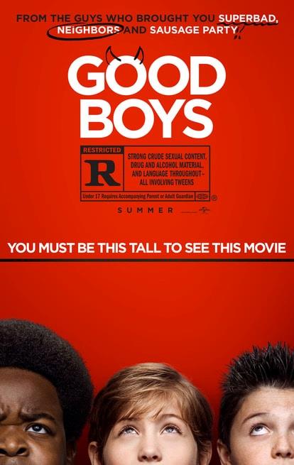 Good Boys, la nuova commedia con Jacob Tremblay Il poster ufficiale di Good Boys