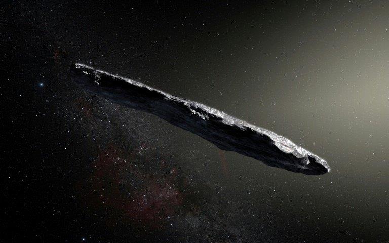 'Oumuamua è un UFO', l'astrofisico Avi Loeb non ha dubbi Il misterioso oggetto interstellare di nome Oumuamua
