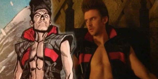 David Haller nella versione a fumetti e interpretata da Dan Stevens Mezzibusti dei due Legion, dalle pagine del fumetto e nella serie TV