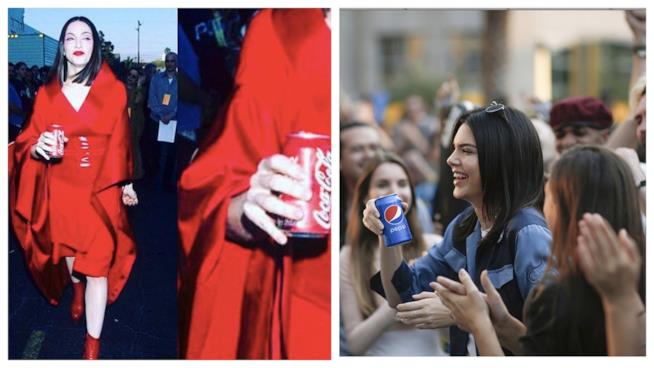 Madonna riaccende la polemica su Kendall Jenner e Pepsi Madonna e Kendall Jenner