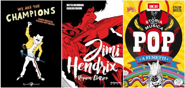 Tre fumetti a tema musicale usciti nel 2016 Tre consigli a tema musicale per un Natale a fumetti
